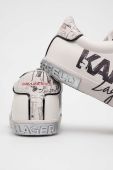 Шкіряні кросівки Karl Lagerfeld SKOOL колір білий KL60111