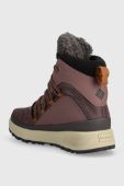 Зимові чоботи Columbia RED HILLS жіночі колір фіолетовий