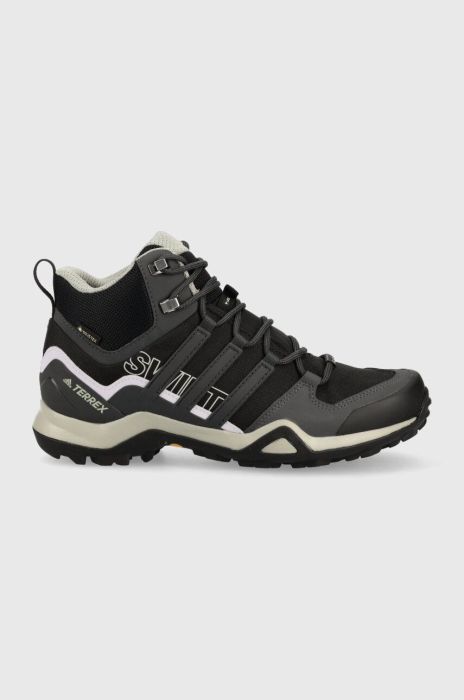 Черевики adidas TERREX Swift R2 Mid GTX жіночі колір чорний EF3357-CBLACK/DGS
