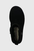 Замшеві чоботи UGG Classic Ultra Mini Bling колір чорний 1153777