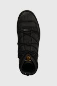Черевики Caterpillar OMAHA ALT LACE x Nigel Cabourn жіночі колір чорний на плоскому ходу злегка утеплена P111317