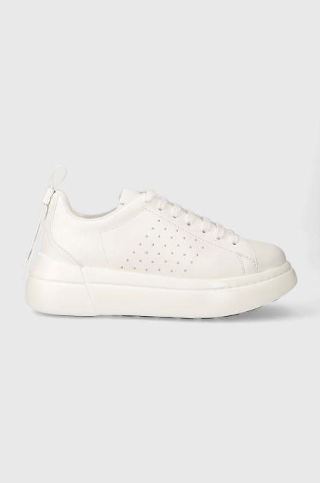 Шкіряні кросівки Red Valentino колір білий 3Q2S0E11STP