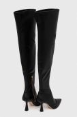 Чоботи MICHAEL Michael Kors Clara жіночі колір чорний на шпильці 40F3CLMB5L