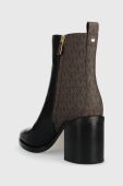 Черевики MICHAEL Michael Kors Regan жіночі колір чорний каблук блок 40F3RGME8L