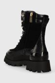 Черевики MICHAEL Michael Kors Rowan жіночі колір чорний на платформі 40F3RWFE8S