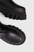 Шкіряні чоботи Alohas Go Getter жіночі колір чорний на платформі S00178.253