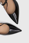 Шкіряні туфлі Lauren Ralph Lauren Lanette Mj колір чорний 802918152001