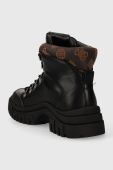 Черевики Guess LOFIRA жіночі колір чорний на платформі FL8LOF ELE12