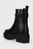 Черевики Guess YELMA жіночі колір чорний на платформі FL8YEA ELE10