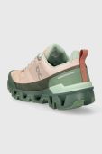 Черевики On-running Cloudwander Waterproof жіночі колір рожевий