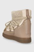 Шкіряні чоботи Inuikii Curly Rock Wedge колір бежевий 75103-076 (3452643)