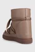 Шкіряні чоботи Inuikii Full Leather Wedge колір коричневий 75203-087