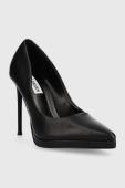 Шкіряні туфлі Steve Madden Klassy колір чорний SM11002464