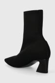 Черевики Patrizia Pepe жіночі колір чорний каблук блок 2Y0015 K156 K103