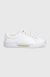 Шкіряні кросівки Tommy Hilfiger GOLDEN HW COURT SNEAKER колір білий FW0FW07560