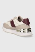 Шкіряні кросівки Tommy Hilfiger TH ELEVATED FEMININE RUNNER GLD колір білий FW0FW07306 (3499325)