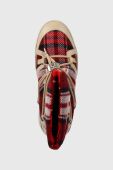 Зимові чоботи Tommy Hilfiger TARTAN SNOWBOOT колір бежевий FW0FW07612