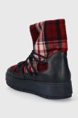 Зимові чоботи Tommy Hilfiger TARTAN SNOWBOOT колір синій FW0FW07612