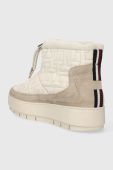 Зимові чоботи Tommy Hilfiger TOMMY MONOGRAM SNOWBOOT колір бежевий FW0FW07637