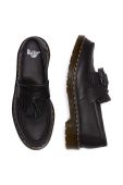 Шкіряні мокасини Dr. Martens Adrian жіночі колір чорний на плоскому ходу DM22760001