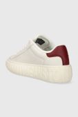 Шкіряні кросівки Tommy Jeans TJW NEW CUPSOLE LEATH LC колір білий EN0EN02273