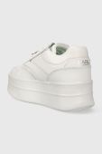 Шкіряні кросівки Karl Lagerfeld KOBO III KC колір білий KL65020