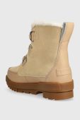 Шкіряні черевики Sorel TORINO II WP колір бежевий на платформі злегка утеплена 1886261209