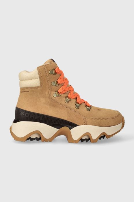 Черевики Sorel KINETIC IMPACT CONQUEST колір коричневий на плоскому ходу злегка утеплена 2058691253