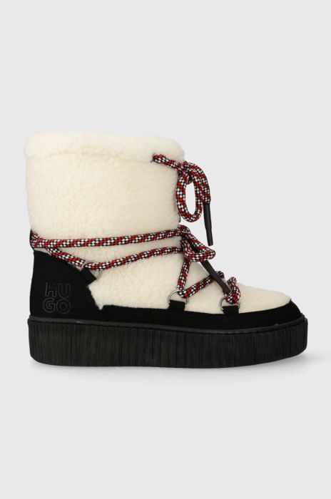 Зимові чоботи HUGO Jelissa колір білий 50504979