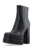 Черевики Bianco BIAZOE жіночі колір чорний каблук блок 11300567