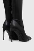 Чоботи Steve Madden Keandra жіночі колір чорний на шпильці SM11002678