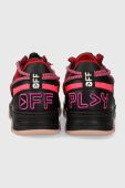 Шкіряні кросівки Off Play SORRENTO колір чорний SORRENTO 1 BLACK, FUCHSIA FLUO