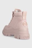 Черевики Buffalo Aspha Desert жіночі колір рожевий на платформі злегка утеплена 1622292