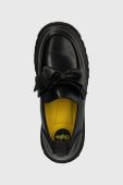 Мокасини Buffalo Aspha Loafer Bow жіночі колір чорний на платформі 1622304