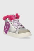 Дитячі зимові черевики Agatha Ruiz de la Prada колір срібний (3496995)