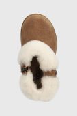 Дитячі замшеві чоботи UGG T RAMONA колір бежевий