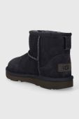 Дитячі замшеві чоботи UGG KIDS CLASSIC MINI II колір синій