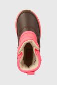 Дитячі чоботи UGG K TANEY WEATHER колір рожевий