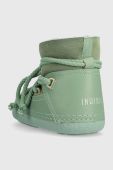 Дитячі шкіряні чоботи Inuikii колір зелений (3681260)