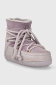 Дитячі замшеві чоботи Inuikii колір фіолетовий (3645155)