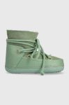 Дитячі замшеві чоботи Inuikii колір зелений (3645140)
