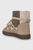 Дитячі замшеві чоботи Inuikii колір бежевий (3651090)