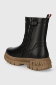 Дитячі черевики Tommy Hilfiger колір чорний (3450585)