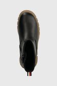 Дитячі черевики Tommy Hilfiger колір чорний (3450585)