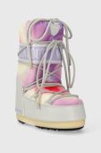 Дитячі чоботи Moon Boot 14028400 MB ICON TIE DYE колір фіолетовий