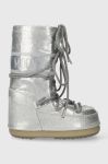 Дитячі чоботи Moon Boot 14028500 MB ICON GLITTER колір срібний