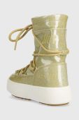 Дитячі чоботи Moon Boot 34301000 MB JTRACK TUBE GLITTER колір золотий