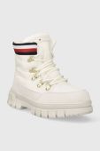 Дитячі зимові черевики Tommy Hilfiger колір білий