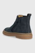 Замшеві черевики Pom D'api TRIX JOD ZIP колір синій
