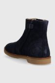Дитячі замшеві черевики Pom D'api TRIP JODZIP колір синій (3530569)